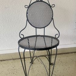 Antique Iron Chair