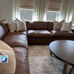 Brand New Leather Cloud Couch