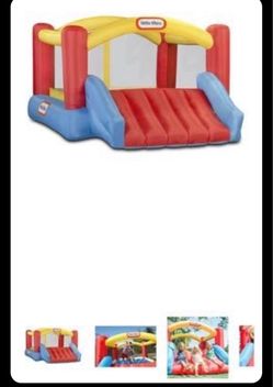Little tykes 9x12 jump and slide inflatable bouncer