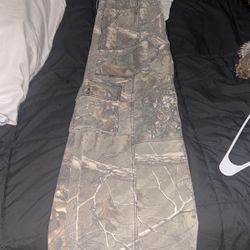 Camo Denim Pants 