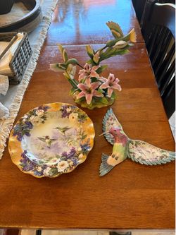 Collectible Hummingbird Decor