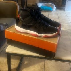 Jordan 11 Bred 2019 100 Authentic Size 8.5 Good Cond