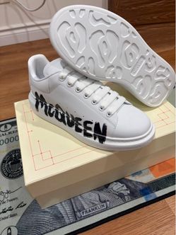 Alexander McQueen Graffiti Oversized Sneakers