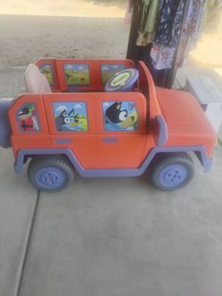 Bluey electric kid car