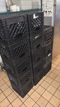 Milk crates for trade