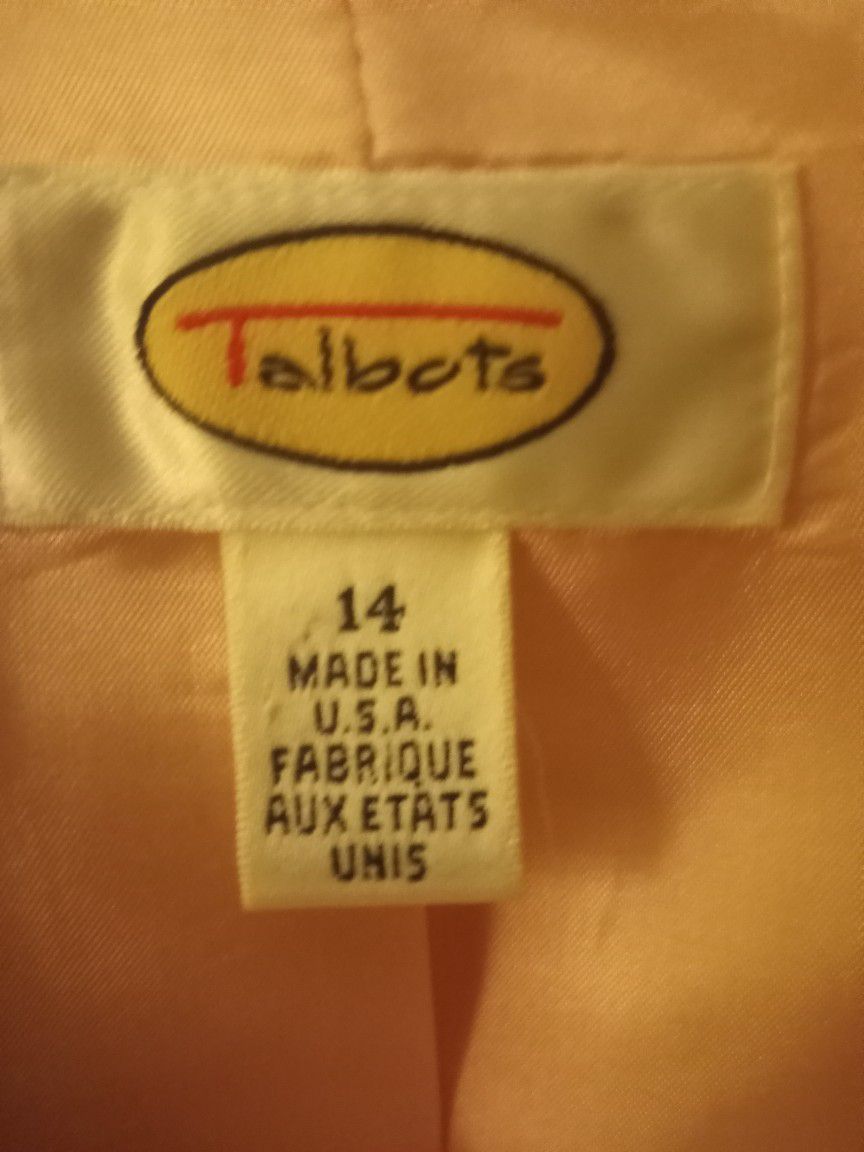 Talbots Women's Jacket  ( Pink )