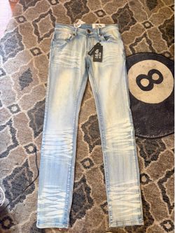 “Evolution” Blue jeans