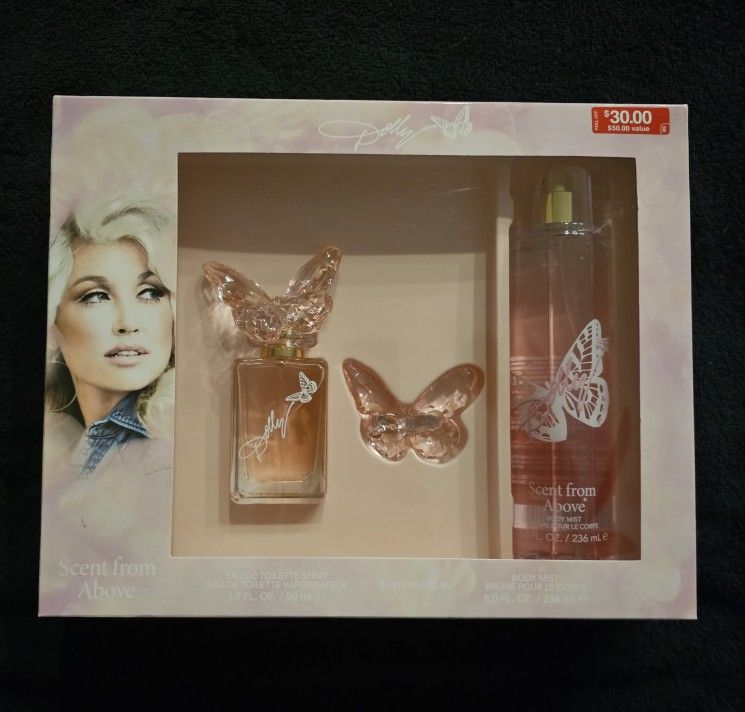 Dolly Parton's Body Mist And Perfume Set