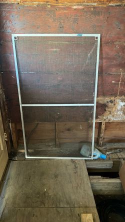 Window Screen 53 Inches High X 31 5/8 Inches Wide 