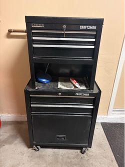 Tool box with tools