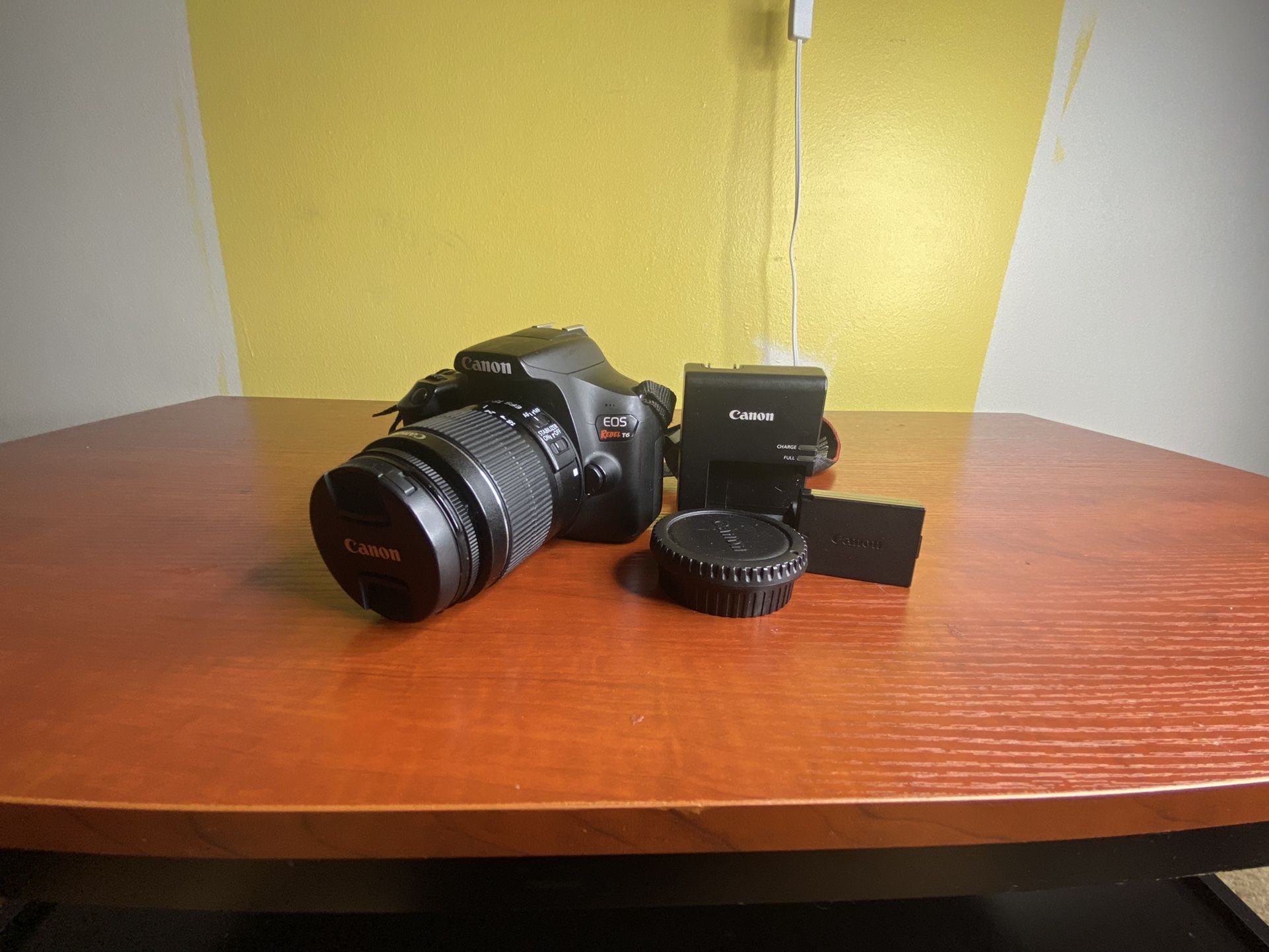 Canon T6 Perfect Beginner Camera