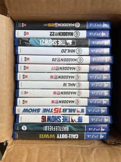 PS4 GAME LOT