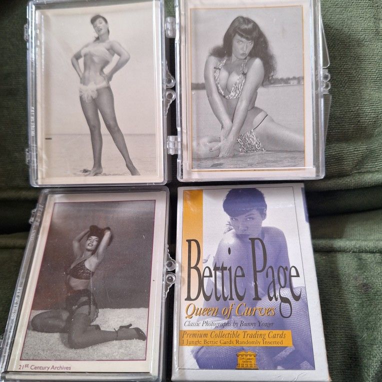 Bettie Page Collectors Cards