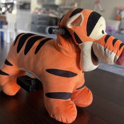 Kids Ride On Toy Tigger Tiger Animal Battery Charge 