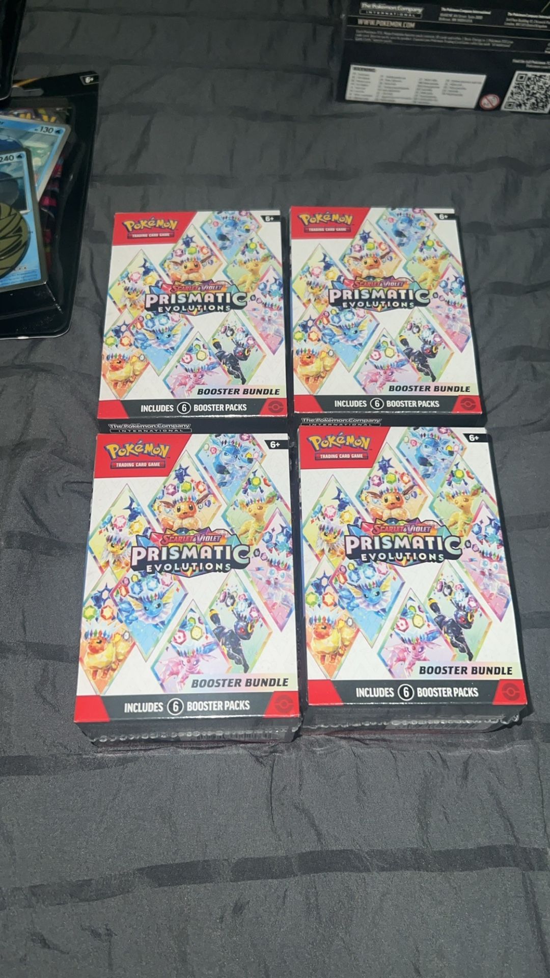 Pokemon Prismatic Evolution Booster Bundles