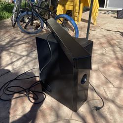 Sony sound system sound bar and subwoofer speaker