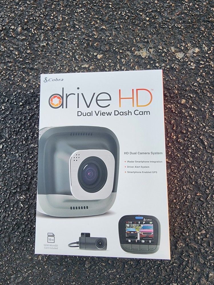 Cobra Drive Hd Dual View Dash Cam