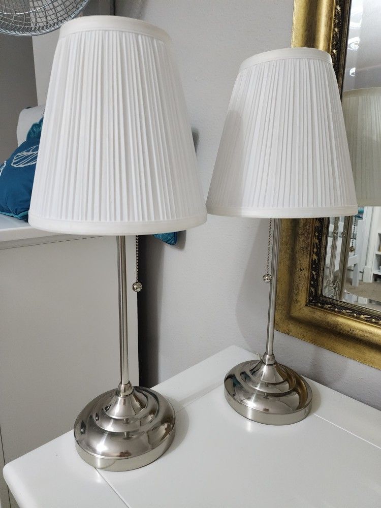 Pair Of Table Lamps 