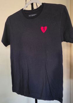 Riot Society Black Broken Heart T-Shirt