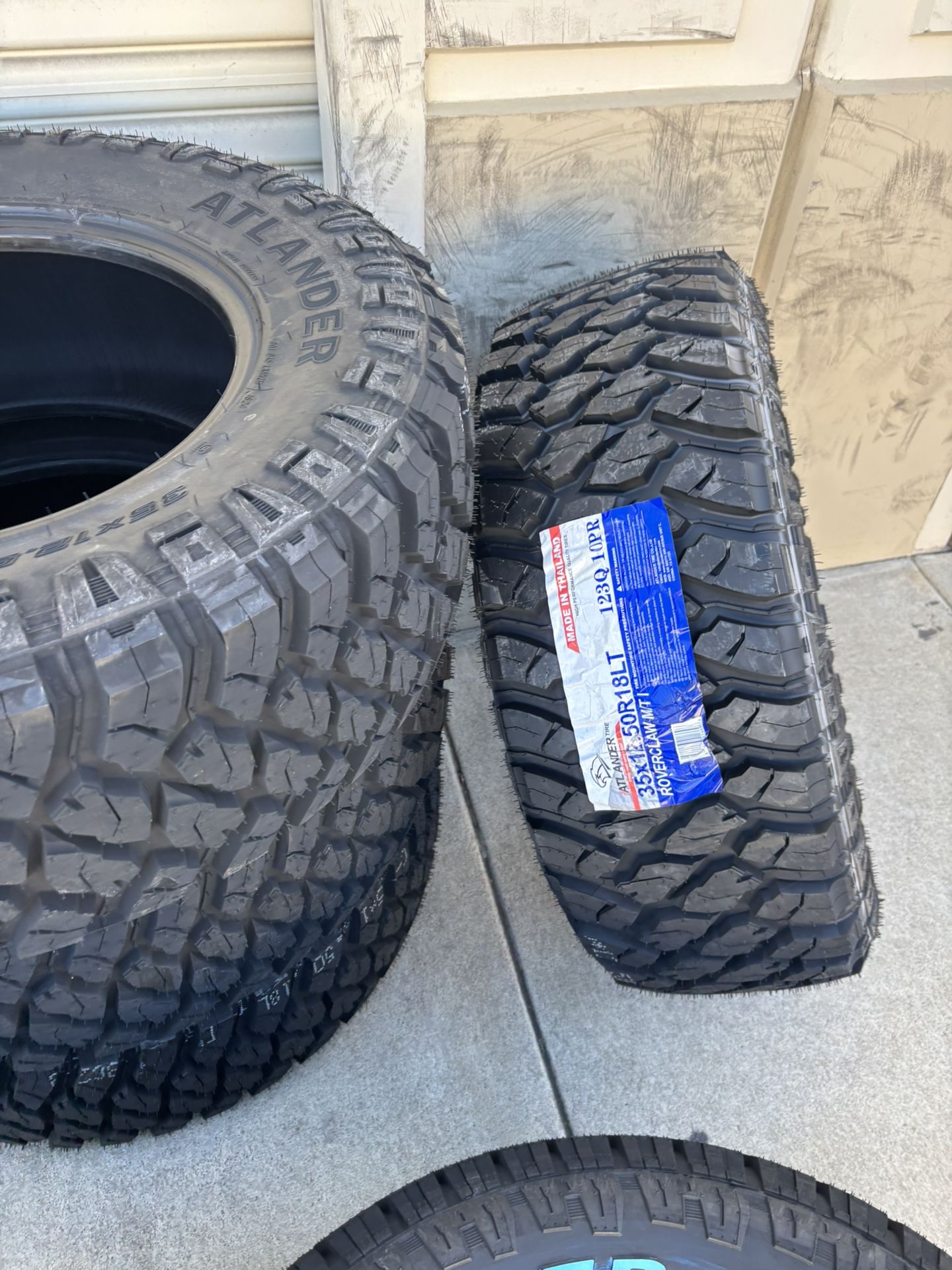 4 Tires 35x12.50-18 $750 