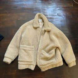 I am Gia Sherpa jacket