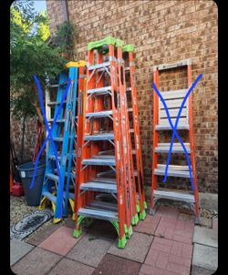 Escaleras Seminuevas 8ft $120  cada una