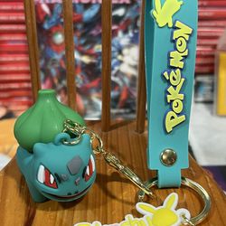 Pokemon Bulbasaur Keychain 