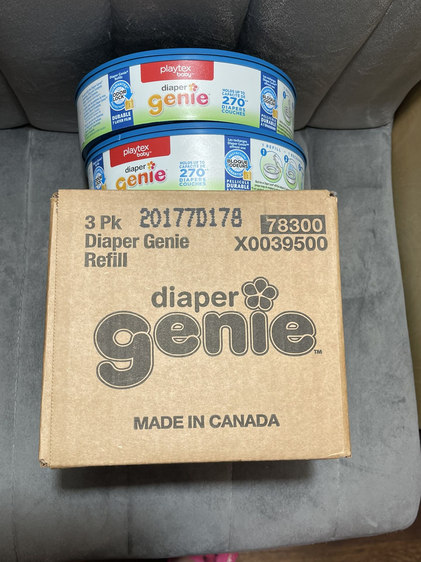 New! 5 Diaper Genie Refill