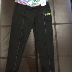 Justice Girls Mermaid Sport Legging New With Tags Size 12/14