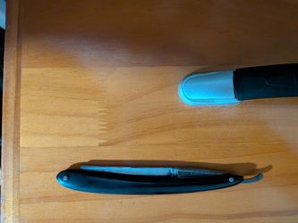 Climax straight razor shave ready