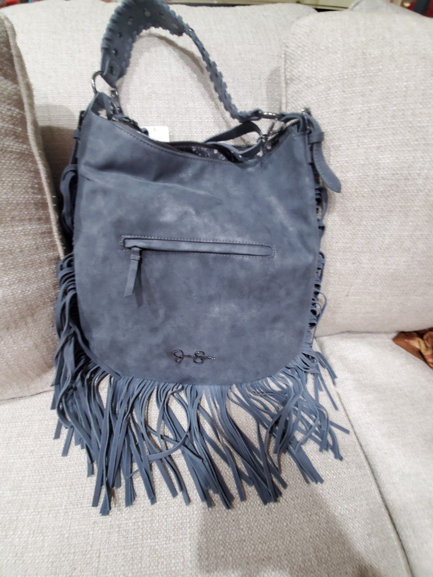 New Jessica Simpson Fringe Handbag 
