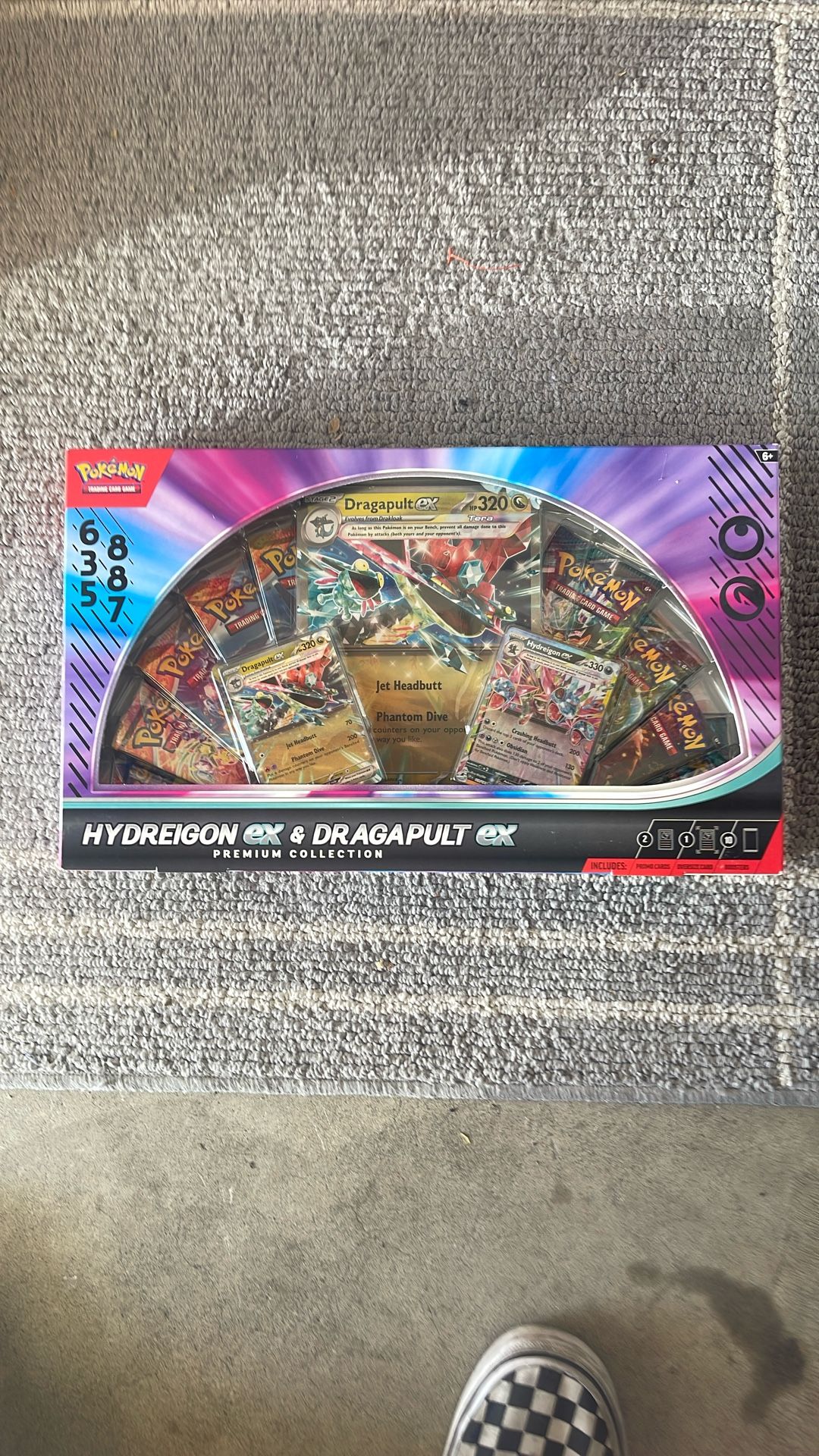 Hydreigon Ex And Dragapult Ex Premium Box Collection