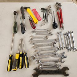 Hand Tools, wrenches, screwdrivers, etc.