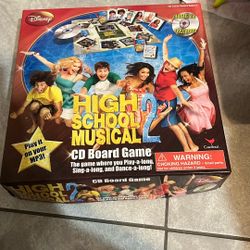 High School Musical 2 CD Board Game