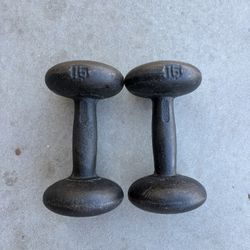 15lb dumbbells 