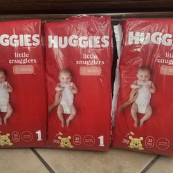 Huggies Diapers Size One