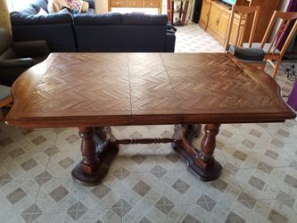 Vintage wooden table