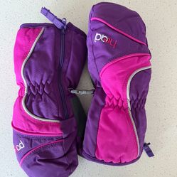 Girls Snow Mittens 