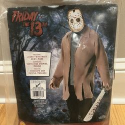 Jason Costume With Machete 