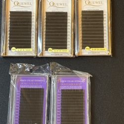 Brand new in packaging lash trays 