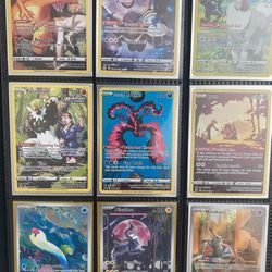 Pokemon Character rare / trainer gallery cards 
