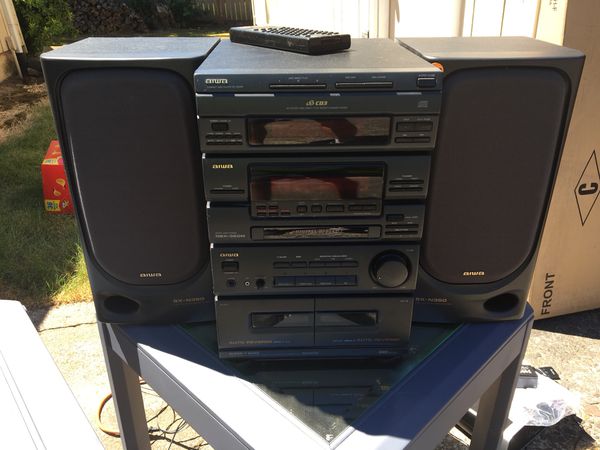 Old School Aiwa Bookshelf Stereo System For Sale In Tualatin Or