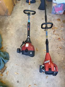 2 Homelite Weedeater , Saw Saw , Blower