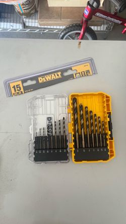 DEWALT drill bit set 15 piece