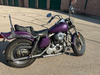 1977 iron head Harley-parts/project