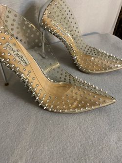 Steve Madden studded heels