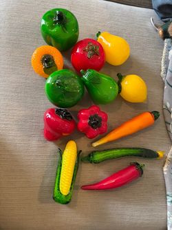 Glass and veggie 🥕 fruit bundle