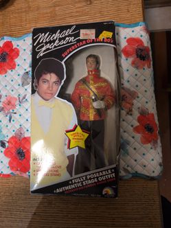Michael Jackson  figurine vintage 1984