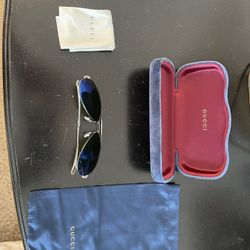 GG0500s blue Gucci Aviator