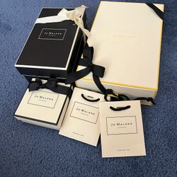 Bundle of Jo Malone Beauty Gift Boxes/Bags (empty)
